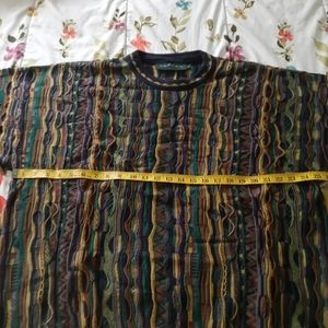 Green tundra sweater